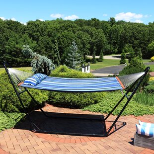 Pool Pure Garden Portable Hammock with Stand-Folds and Fits into Included Carry Bag for Easy Travel-Perfect for Backyard Hiking and More Beach