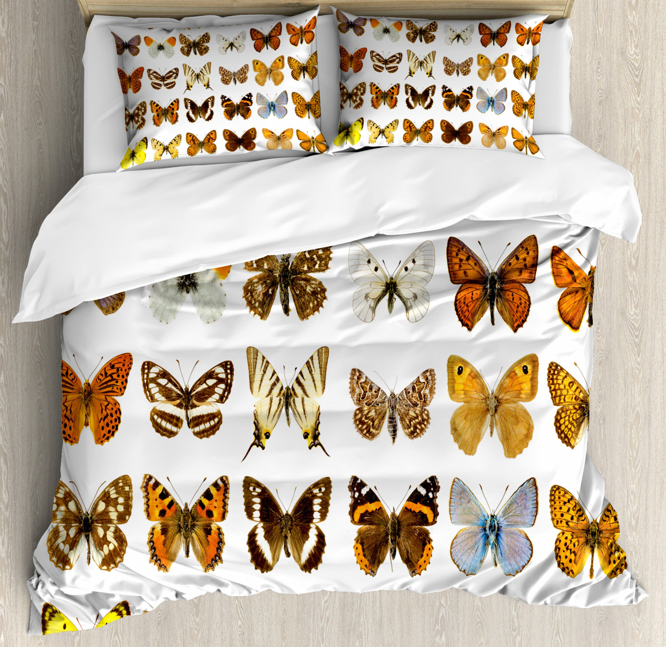 East Urban Home Butterfly Duvet Cover Set Wayfair