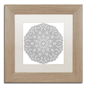 Curioos Line Tree 02 By Jordan Rogers Framed Graphic Art Wayfair