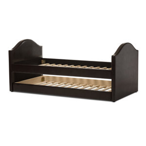 Baxton Studio Twin Bed with Trundle