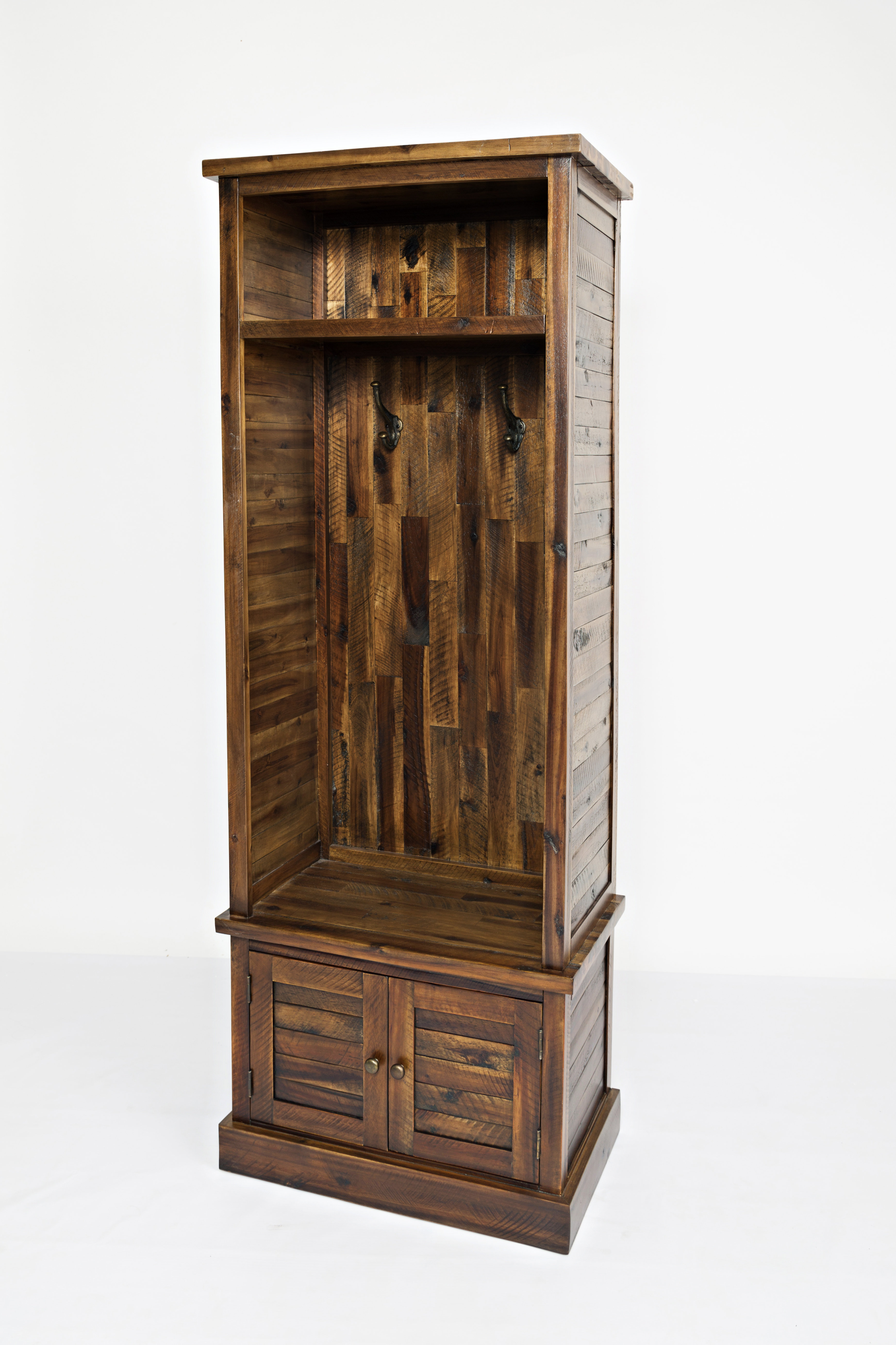 Three Posts Seadrift Acacia Solid Wood Hall Tree With Bench And Shoe Storage Birch Lane