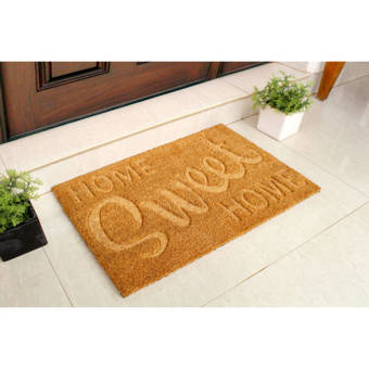 Red Barrel Studio Halesworth Home Plate Shaped Door Mat Reviews