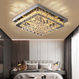 Luxus LED Decken Leuchten Wand Strahler Gästezimmer Chrom Kristall Spot Lampen 