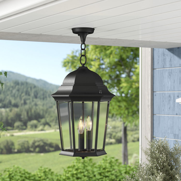 Weisberg 3 Light Outdoor Hanging Lantern Weisberg 3 Light Outdoor Hanging Lantern