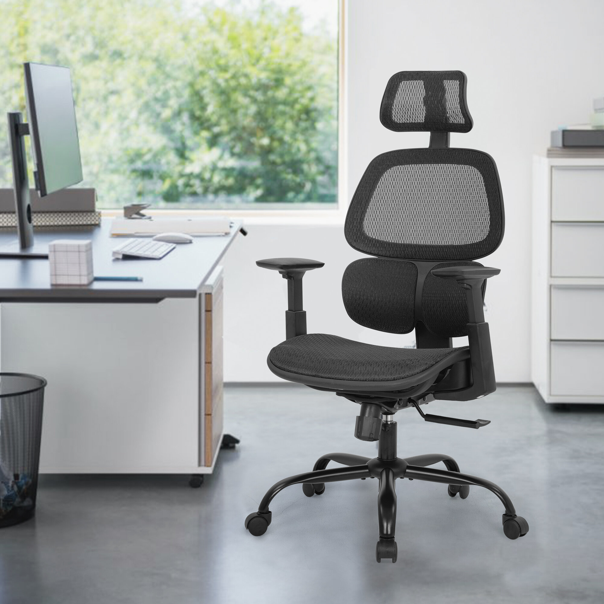 Inbox Zero Ergonomic Mesh Task Chair & Reviews | Wayfair