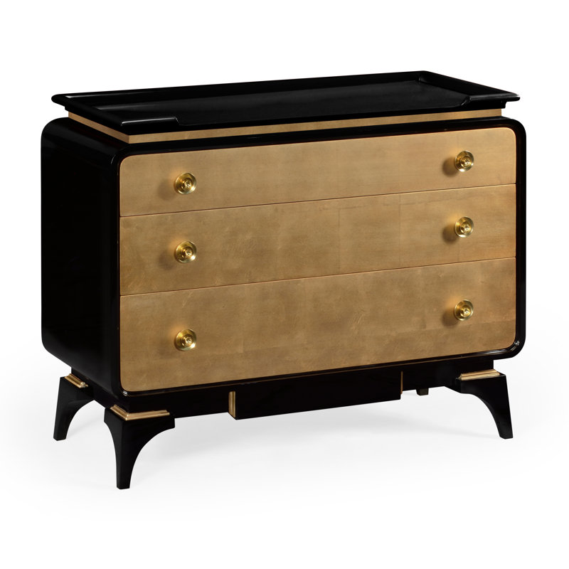 Jonathan Charles Fine Furniture 3 Drawer Accent Chest Wayfair