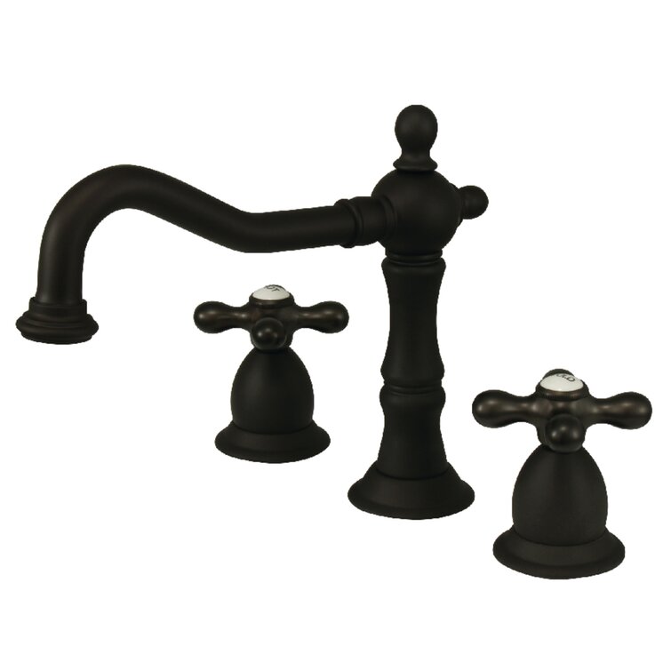 Kingston Brass Heritage Widespread Bathroom Faucet With Drain Assembly Reviews Wayfair