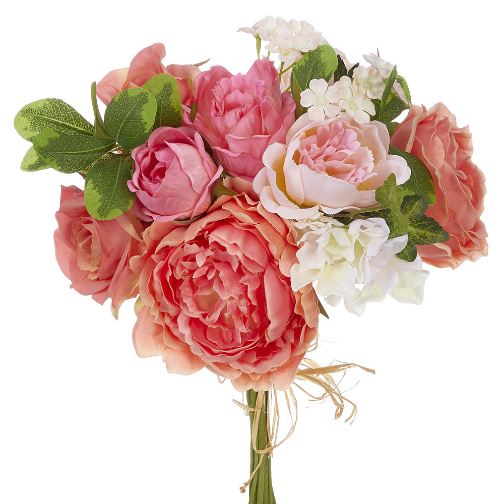 August Grove Floral Bundle Mixed Stem Wayfair