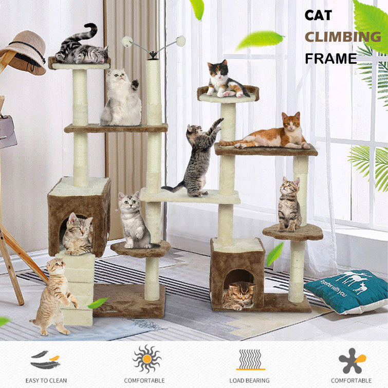 pet scene cat tree