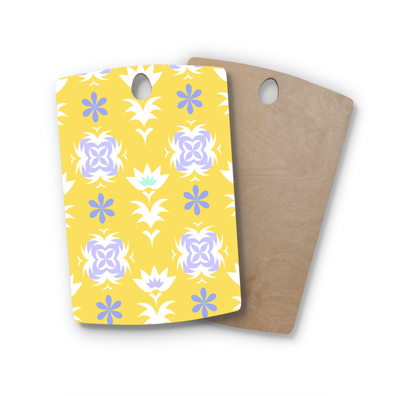 East Urban Home Alison Coxon Birchwood Edwardian Tile Cutting Board