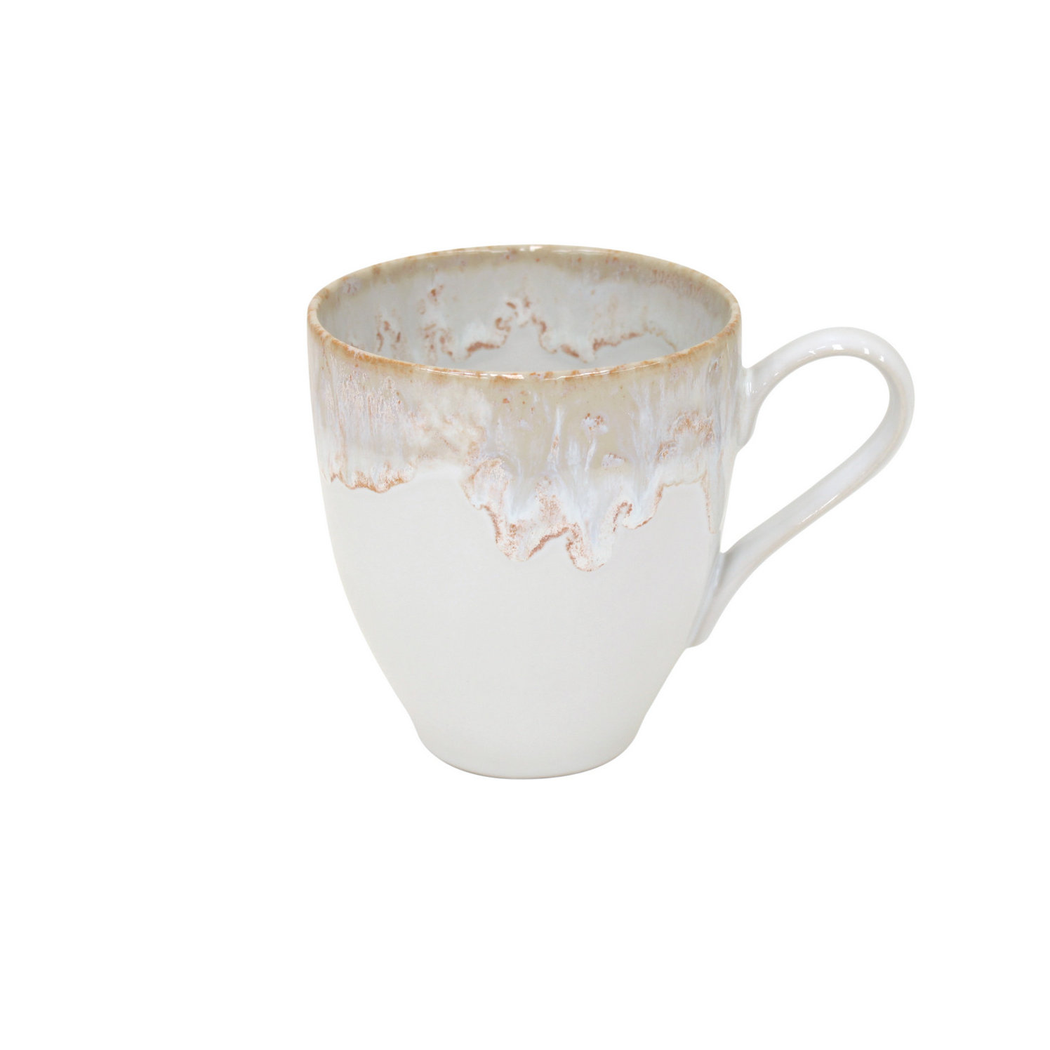 Thankful Heart Cream Inspirational 16 ounce Ceramic Stoneware Coffee Mug