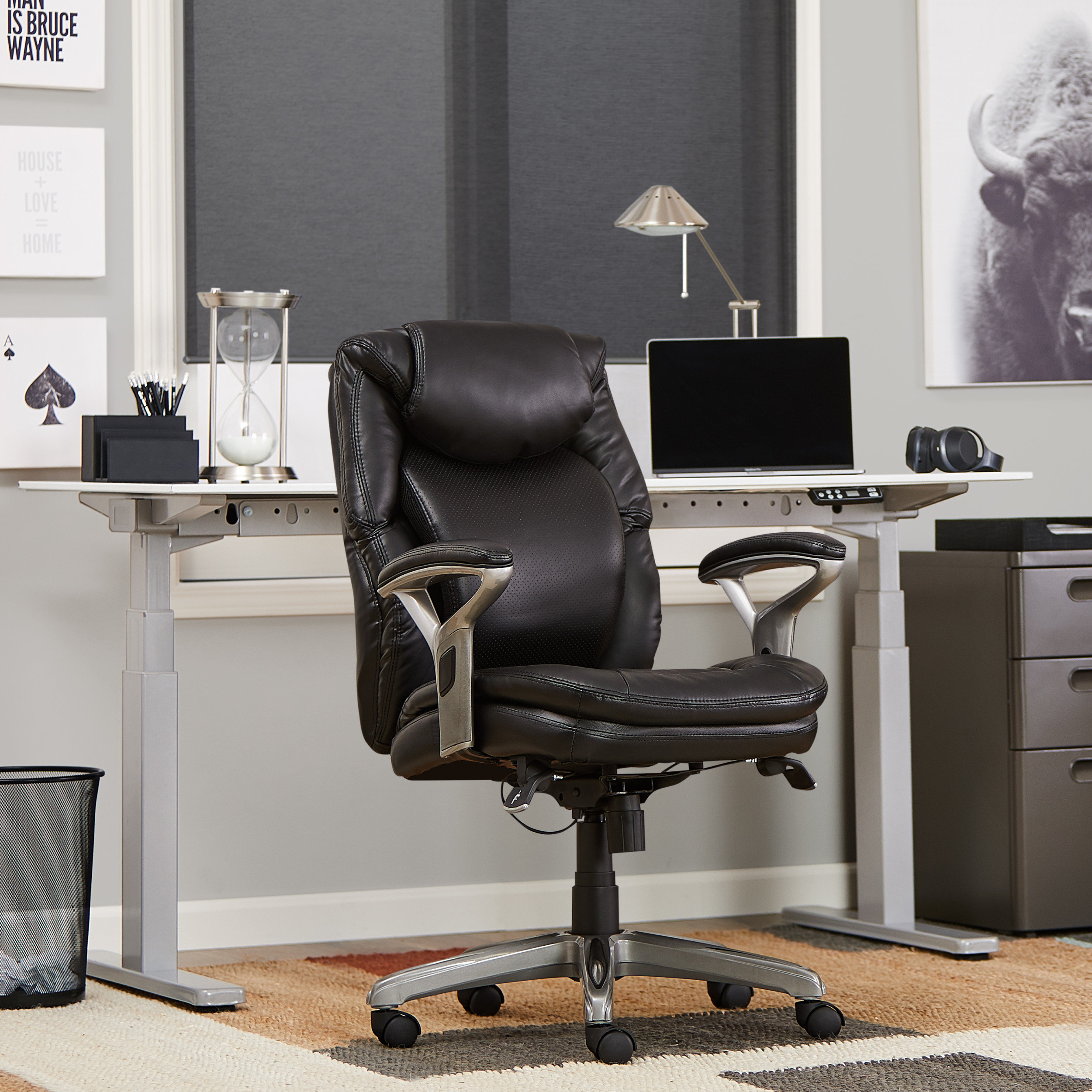 Serta At Home Air Health And Wellness Ergonomic Executive Chair Reviews Wayfair