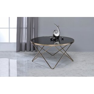 Smyrna Contemporary Round Living Room Coffee Table By Wrought Studio