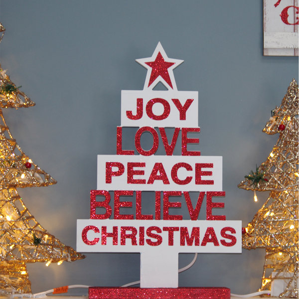 Believe Christmas Yard Sign Wayfair