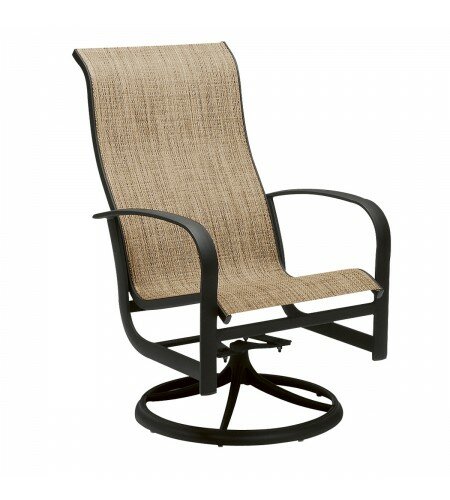 Woodard Fremont Swivel Patio Dining Chair Perigold