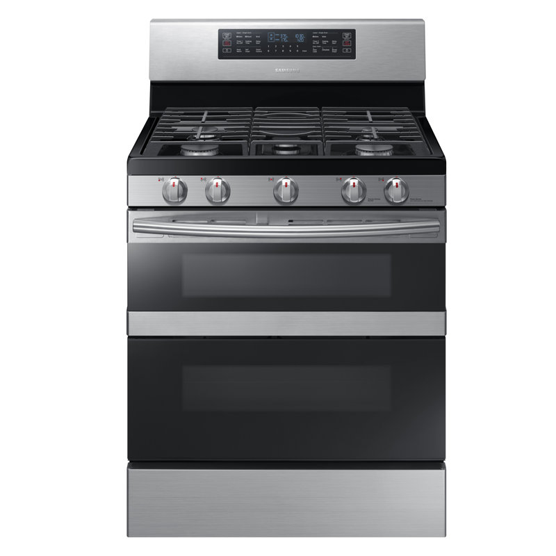 Samsung 30 5 8 Cu Ft Freestanding Gas Range With Griddle