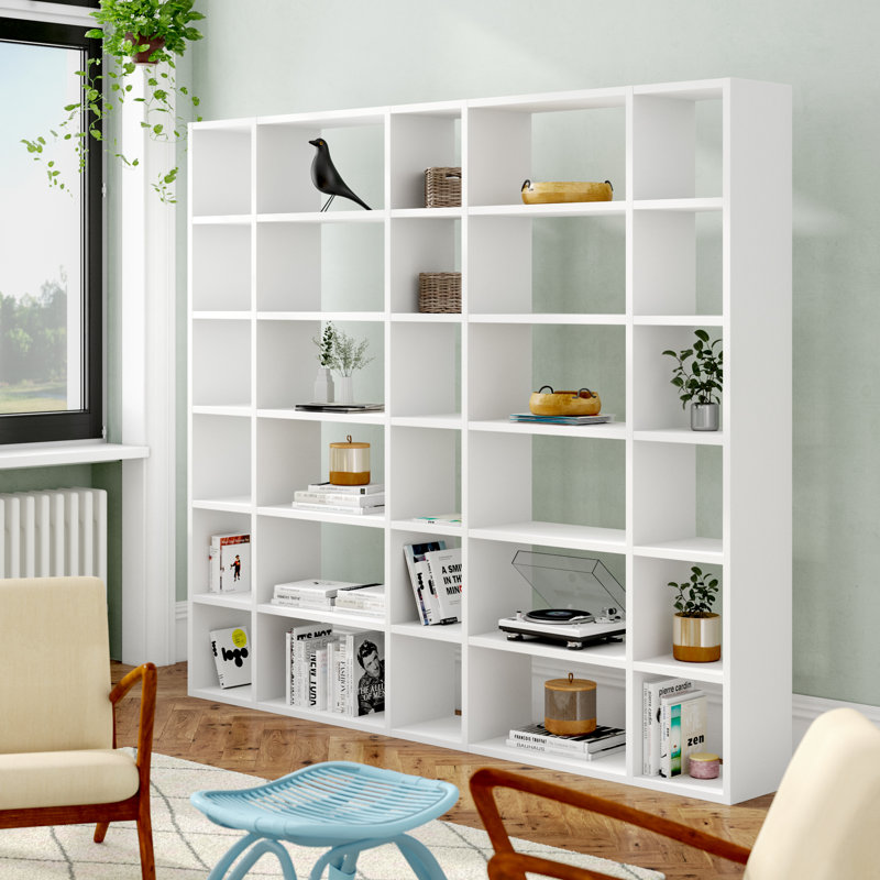 Riley Ave. Logan Bookcase & Reviews Wayfair.co.uk