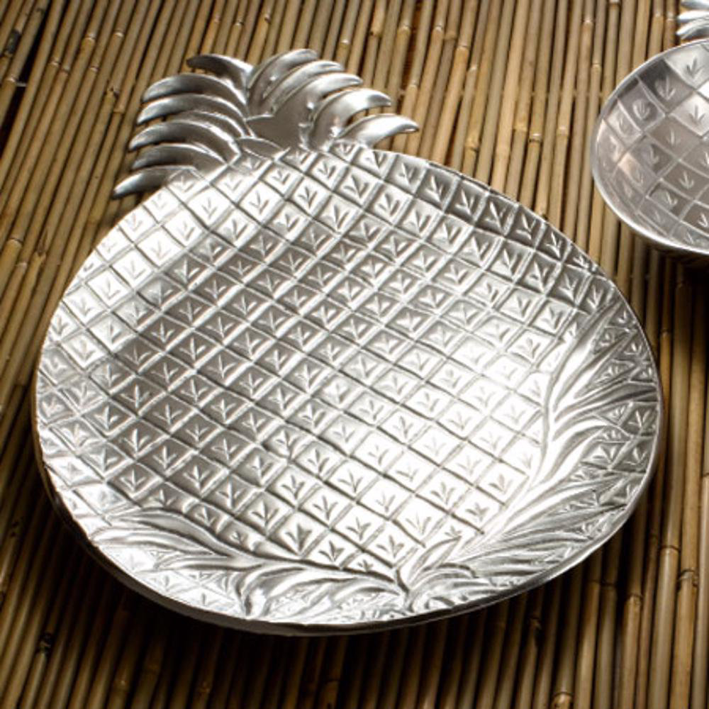 Bayou Breeze Mccallum Large Pineapple Serving Tray Wayfair