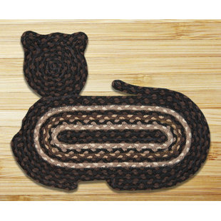 Kidney Shaped Rugs Wayfair Mocha Fruccino Cat Shaped Rug