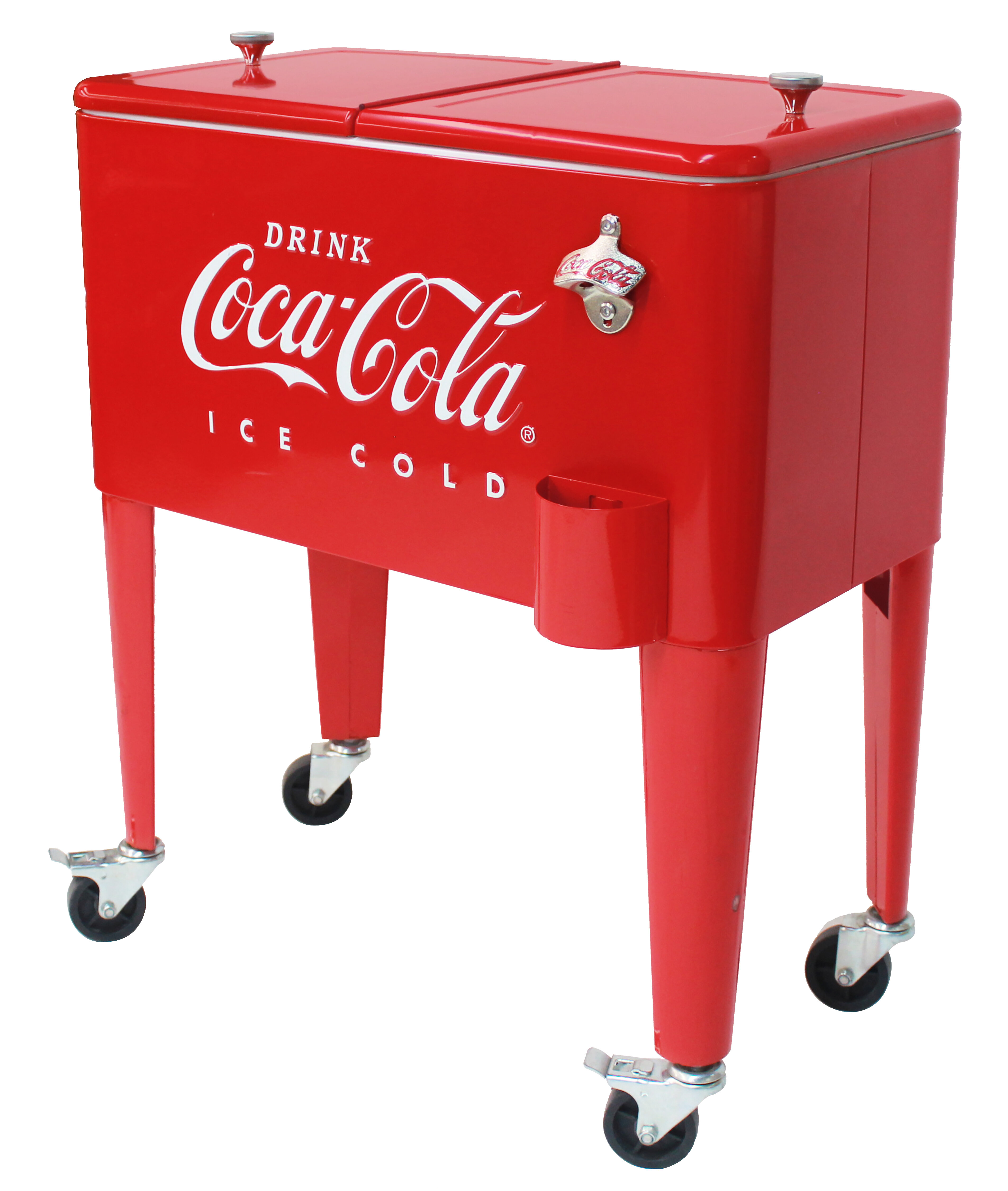 60 Qt. Coca-Cola Embossed Ice Cold Cooler