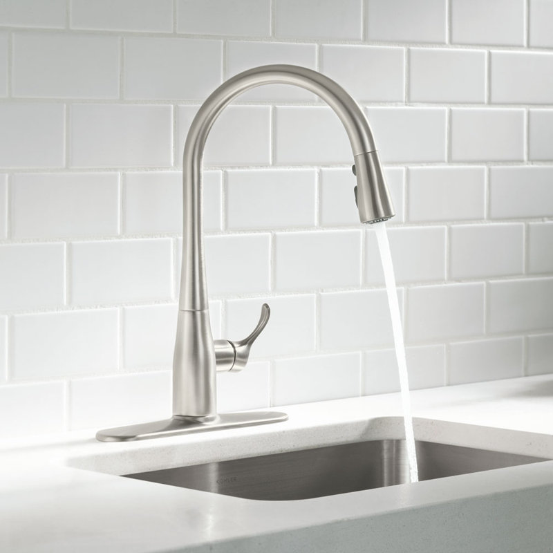 Kohler Kitchen Faucets Simplice kohler simplice pull down kitchen faucet & reviews | wayfair Kohler Kitchen Faucets Simplice kohler simplice pull down kitchen faucet & reviews | wayfair