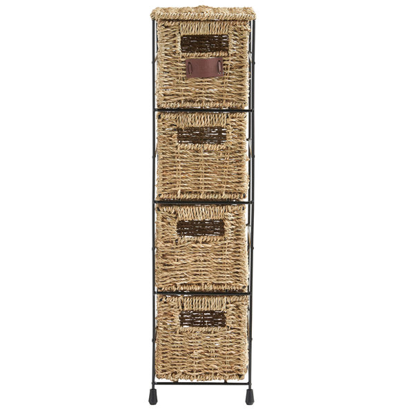 4 tier childrens basket storage unit