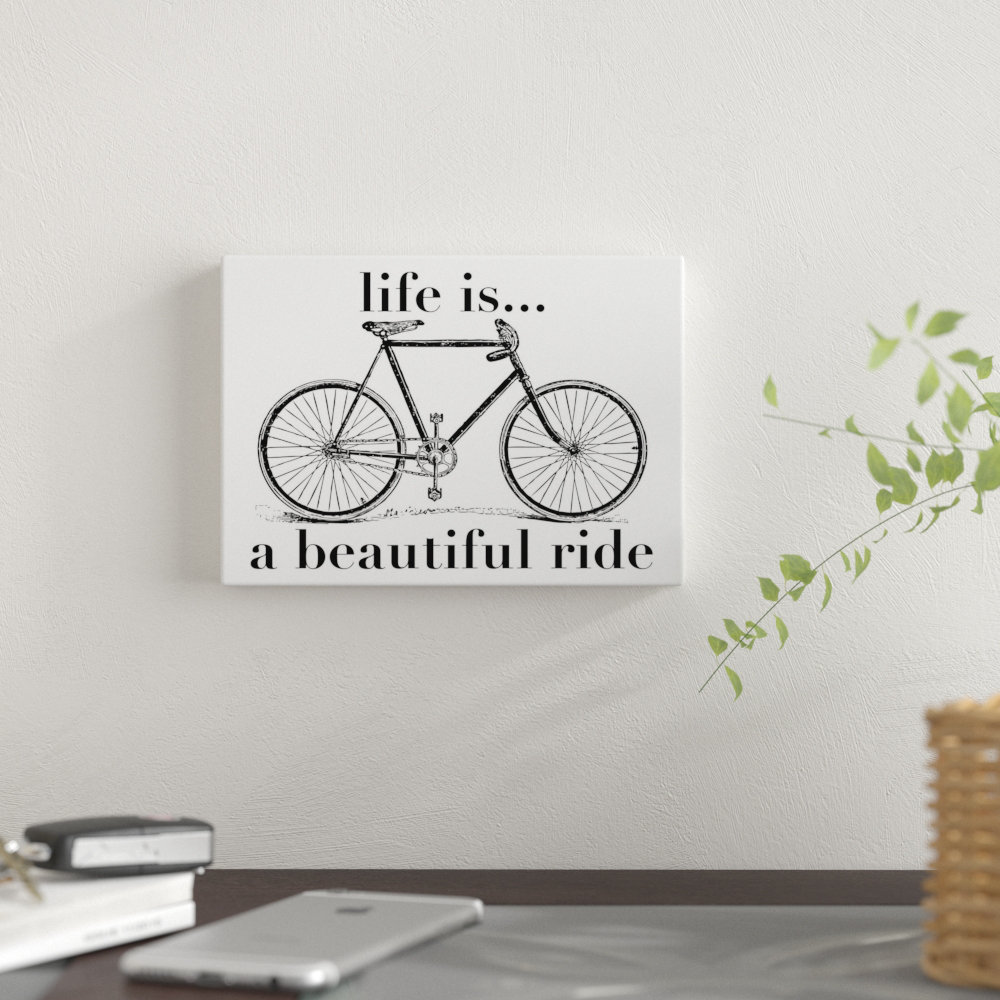 East Urban Home Bicycle Life Is Beautiful Ride by Amy Brinkman