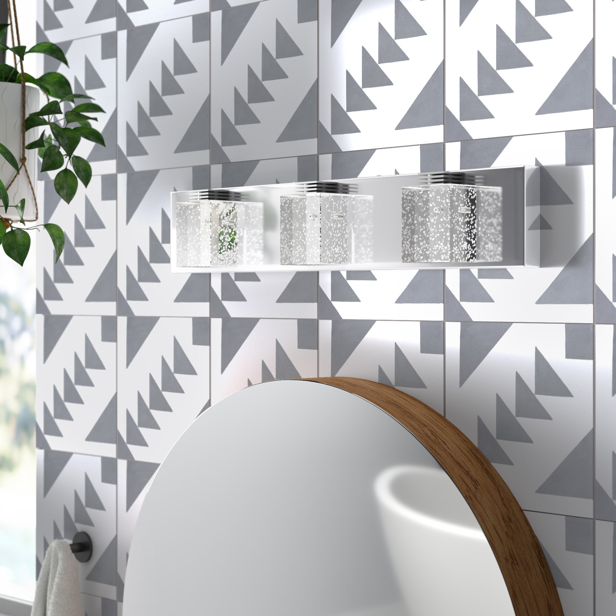 Wade Logan® Stroble 3 Light LED Vanity Light Wayfair