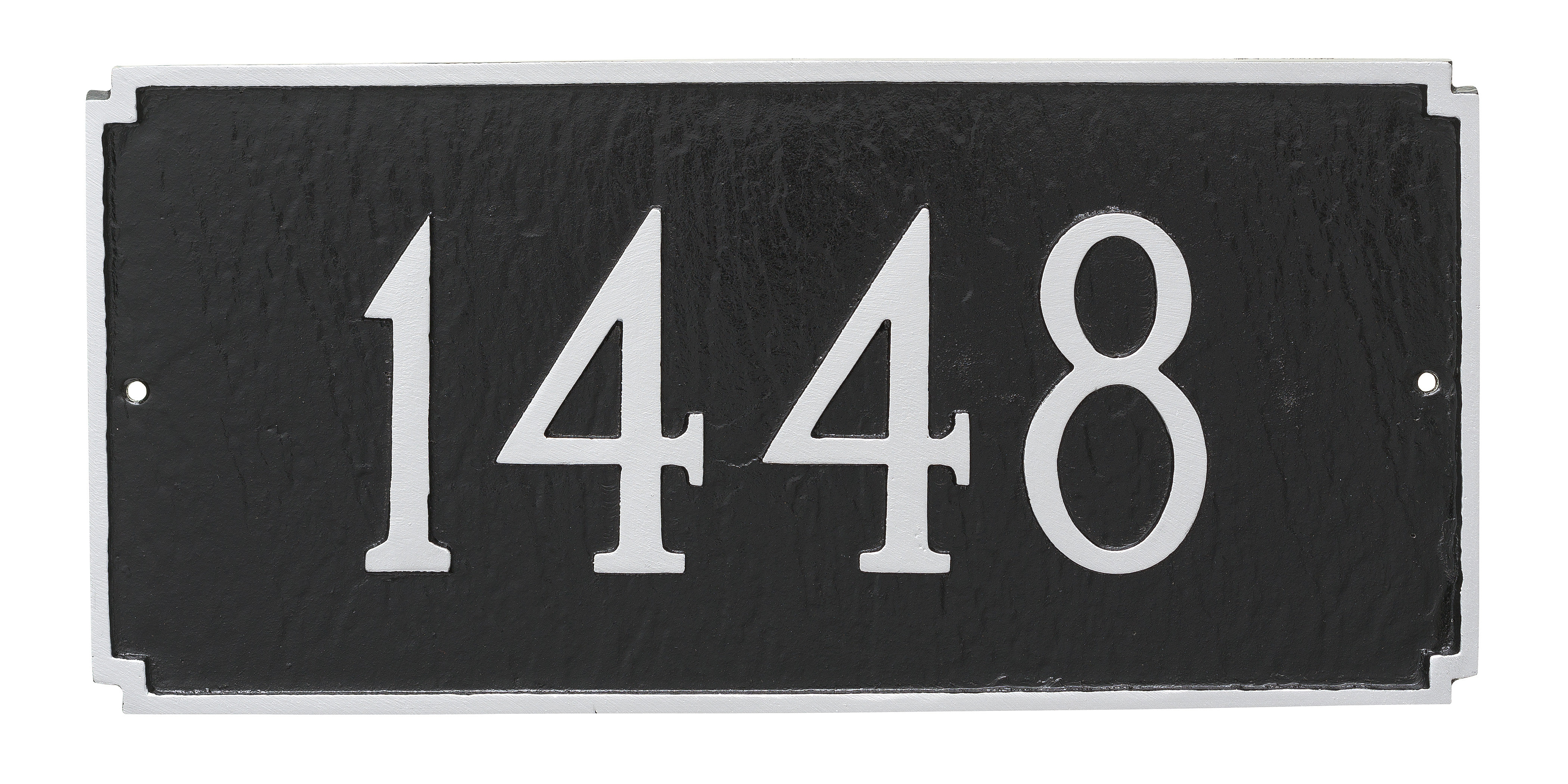 Montague Metal Products Madison 1Line Wall Address Plaque & Reviews