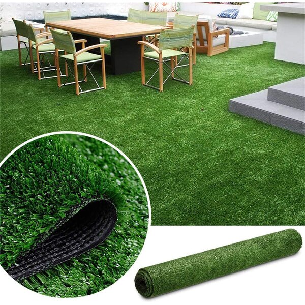 honer Artificial Grass Turf Lawn 7FTX12FT,Economy Indoor Outdoor ...