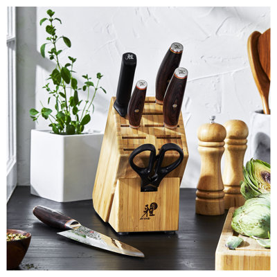 (block only)Miyabi Artisan 7-Piece Knife Block Set