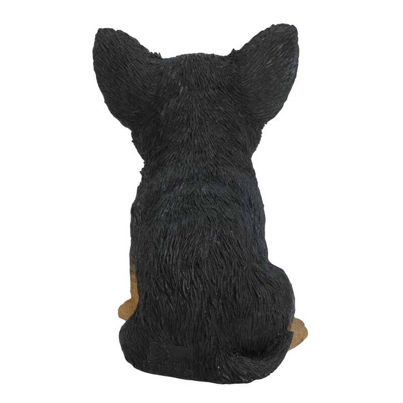 black and brown chihuahua stuffed animal