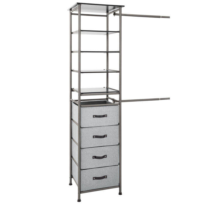 Project Tidy Colby Modular Closet System Reviews Wayfair Ca