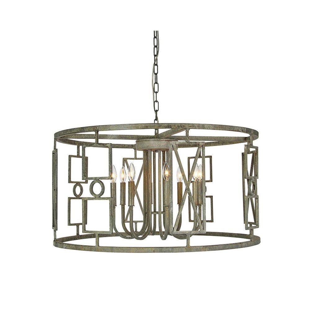 ellahome Buckhead 8 Light Drum Chandelier Wayfair