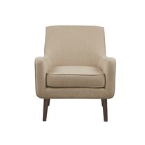 archdale wood and upholstered accent chair