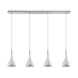 Go to store & view more images Alan Linear 4-Light Kitchen Island Pendant by Orren Ellis