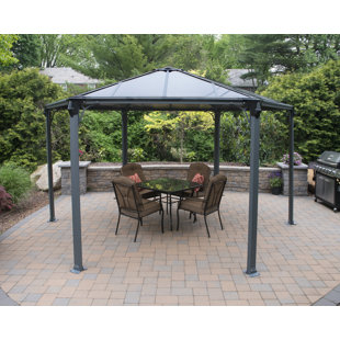 Monaco 13 Ft. W x 15 Ft. D Aluminum Patio Gazebo