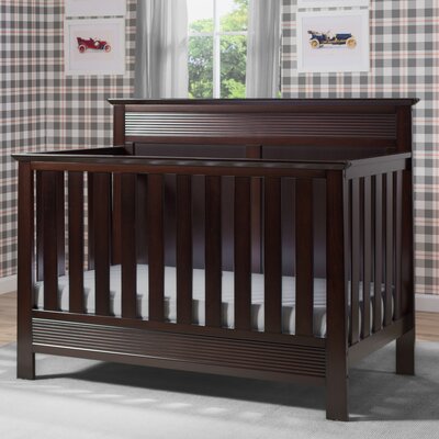 Serta Fall River 4 In 1 Convertible Crib Color Dark Chocolate