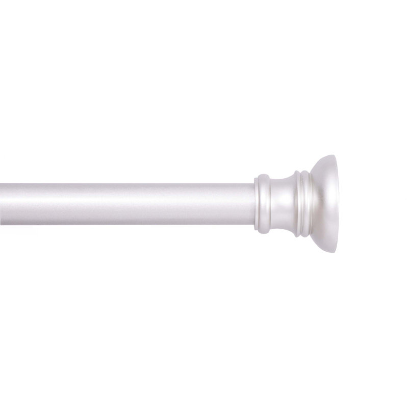  ( incomplete ) Wayfair Basics Bruton Decorative Camlock Tension Rod, 28-48" or 48-84" Length, 5/8" Dia. Diameter: 28" - 48"