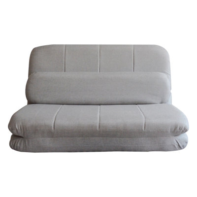 Mariah Folding Recliner with Pillow Memory Foam Futon Mattress Trule Size Queen Color Beige