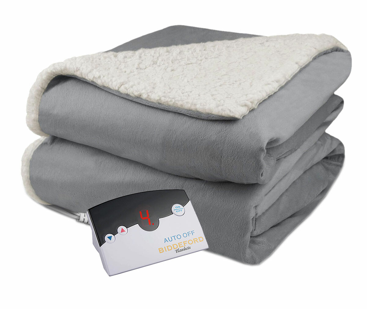 Biddeford Blankets Electric Heated Warming Blanket Wayfair