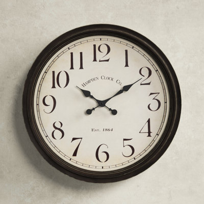 Blasford 20.25" Wall Clock( incomplete ) 