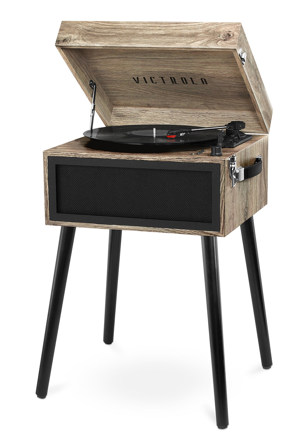 Victrola Bluetooth Decorative Record Player Stand With 3 Speed Turntable Reviews Wayfair