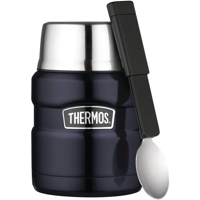 thermos flask with spoon