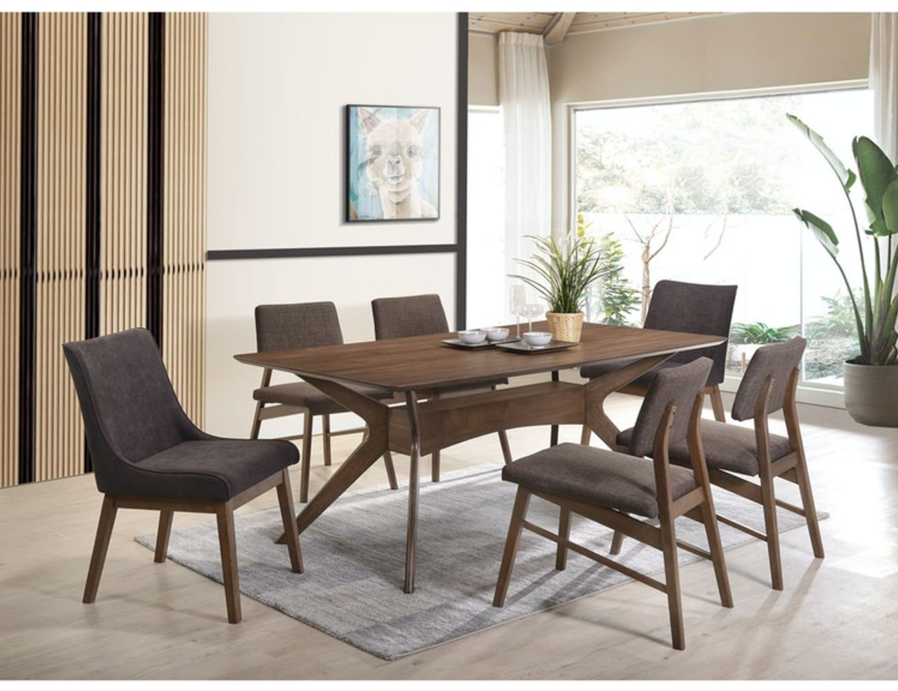Corrigan Studio® Mitzi 7 Piece Dining Set Wayfair