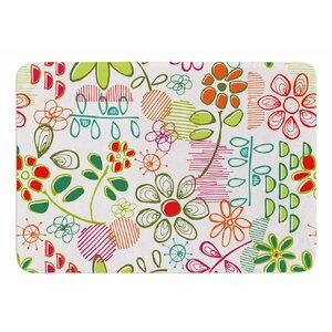 Wildflower by Holly Helgeson Bath Mat