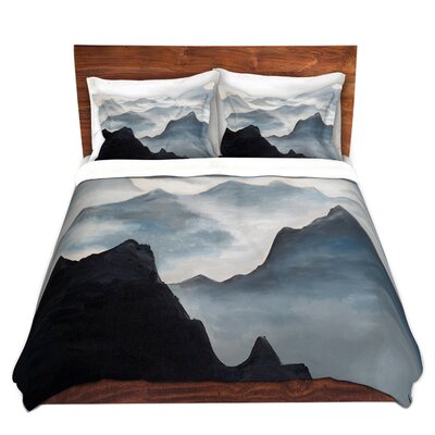 Cadence Lam Fuk Tim Misty Mountains II Duvet Cover Set Millwood Pines Size: Queen Comforter