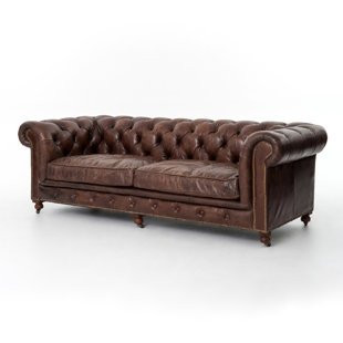 Chesterfield Leather Sofas You Ll Love In 2021 Wayfair