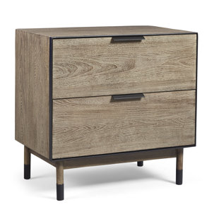 Go to store & view more images Yasmine Gray 2 Drawer Nightstand by Brayden Studio