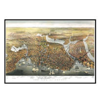 Universal Map Cumberland/Frostburg Maryland Fold Map 
